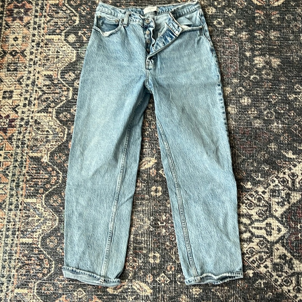 A&F The Dad High Rise | size 8 short